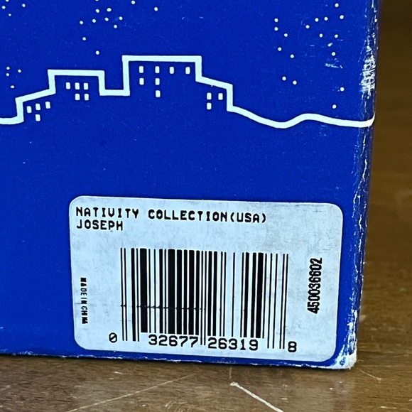 Coalport 1996 Wedgwood The Nativity Collection, Joseph Figurine In Original Box - Picture 11 of 11